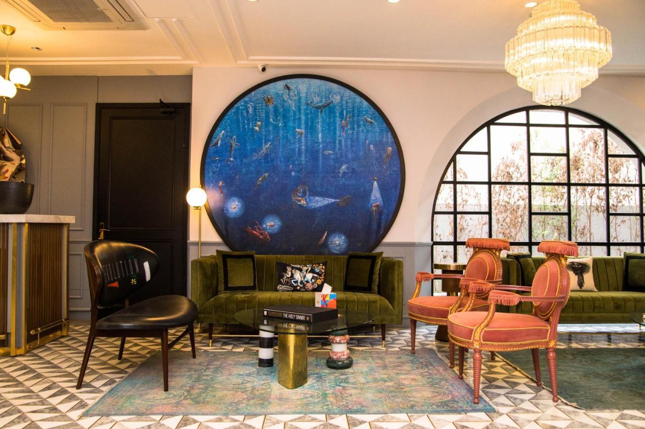Ambiance Boutique Art Hotel Lahore Exterior foto The lobby of the hotel